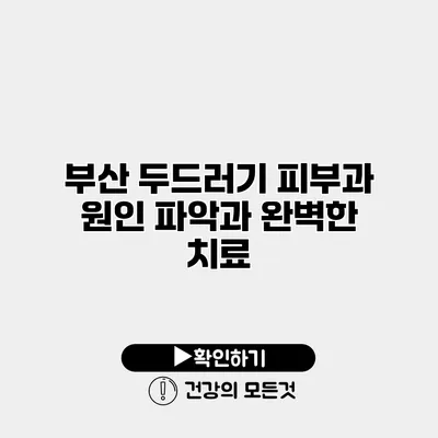 부산 두드러기 피부과 원인 파악과 완벽한 치료