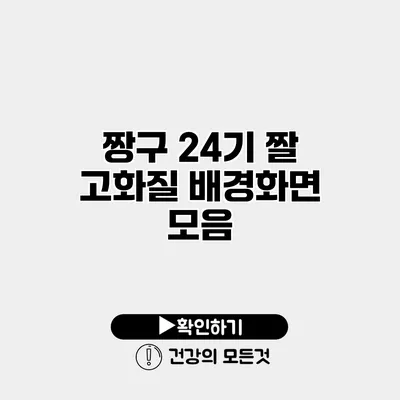짱구 24기 짤 고화질 배경화면 모음